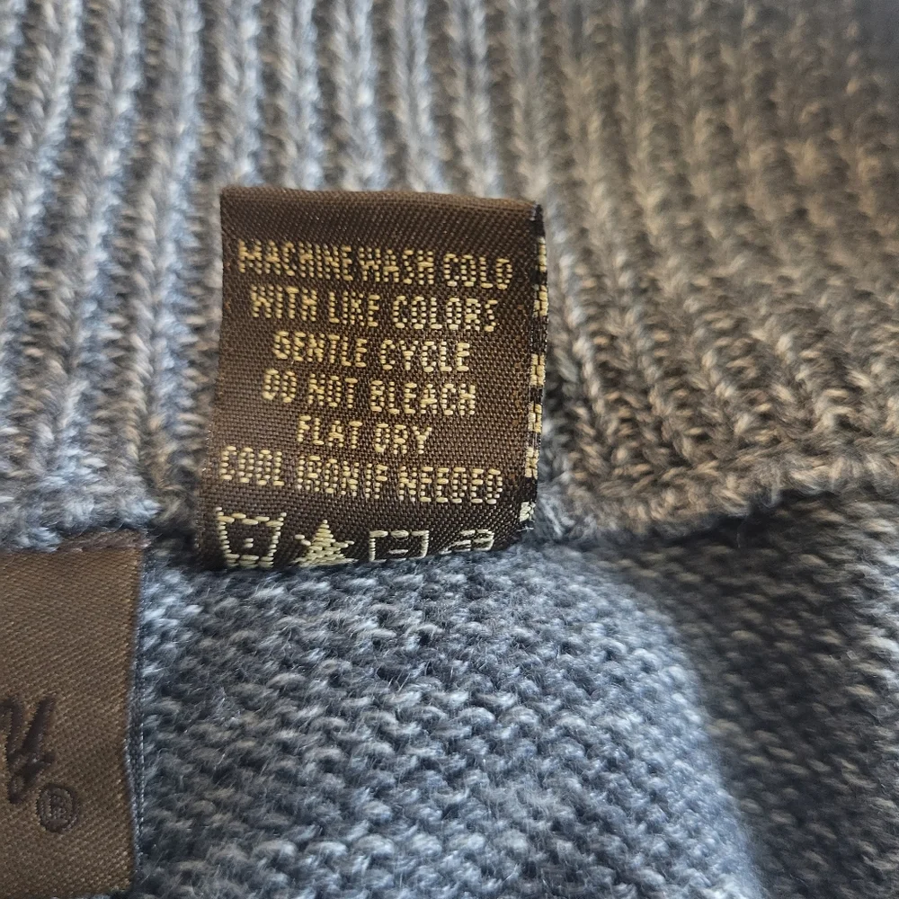 MERINO BAY, Men's Cardigan, 3 Pockets, Office, Cocktails, Business, Gray ,Size L